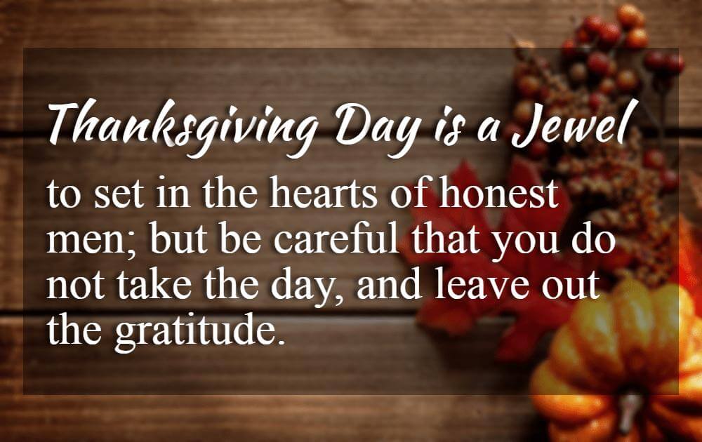 Inspirational Quotes About Thanksgiving And Gratitude