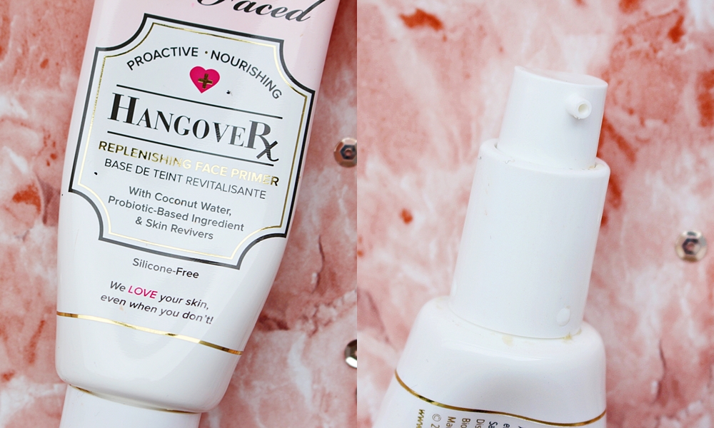 Too Faced Hangover primer review