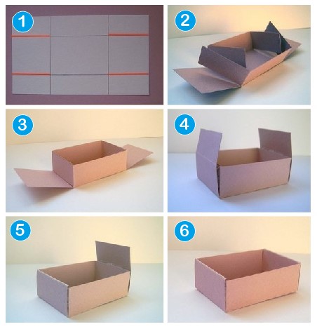  Cara  Mudah Membuat  Kotak  Kado Dari  Kardus  Bekas Aneka Kreasi