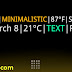 Minimalistic Text (donate) v3.0.7 Apk Full App