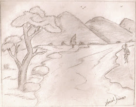 Scenery Pencil Sketch