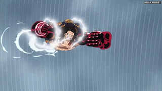 ワンピースアニメ ドレスローザ編 728話 ルフィ ギア4 バウンドマン Luffy Gear 4 Bound man | ONE PIECE Episode 728