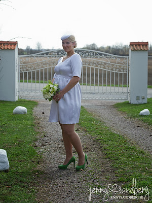 Brudklänning StinaP fotograf Jenny Sandberg sidensatin