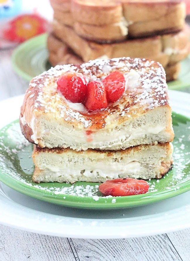 French Toast with Cream Cheese Filling- Recipes My Mom Gave Me