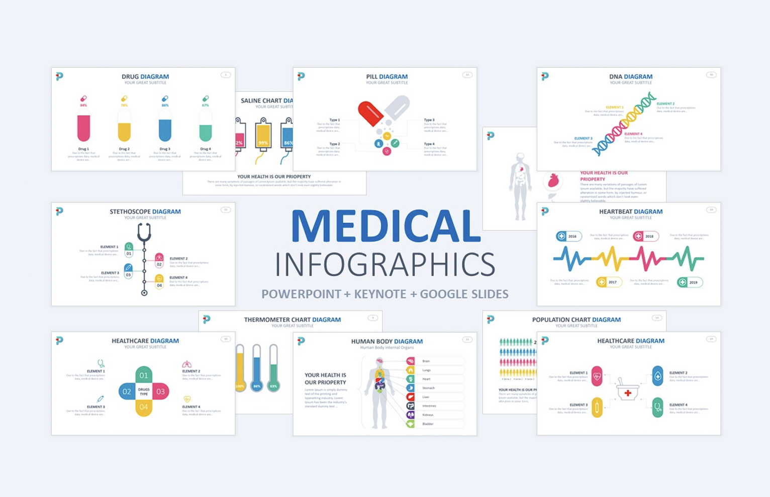 Medical and Healthcare Infographics