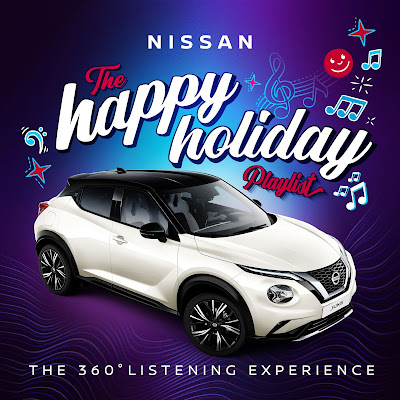 “The Happy Holiday Playlist”  παρέα με το Nissan Juke