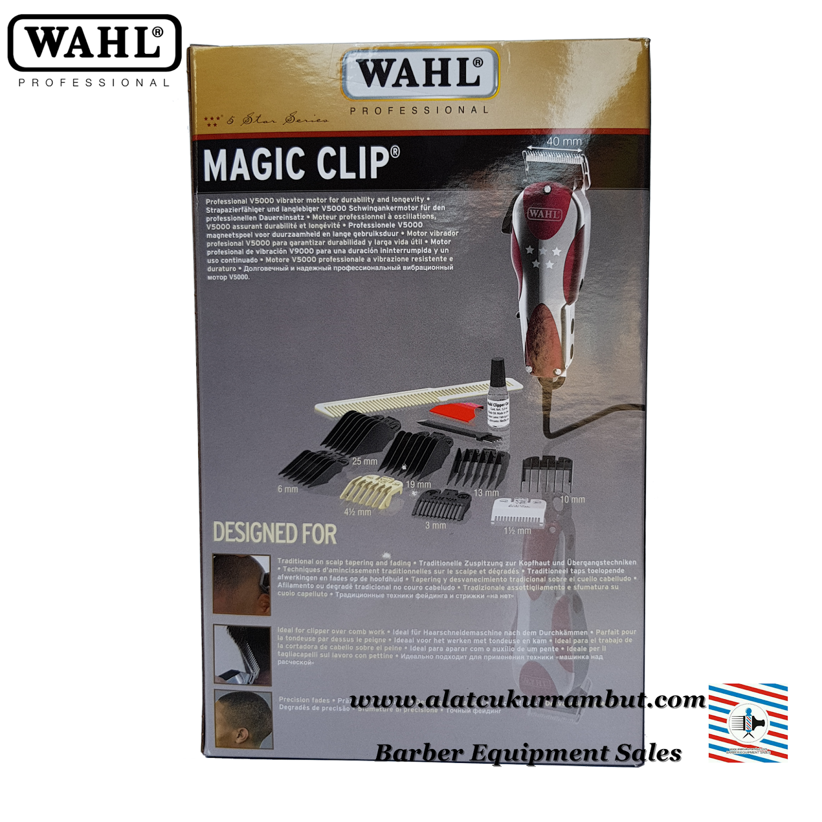 Jual Wahl  Alat Cukur  Rambut  Magic Clip Corded Kabel Jual 