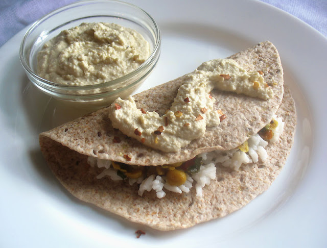 Vegan Cashew Cream with Wrap