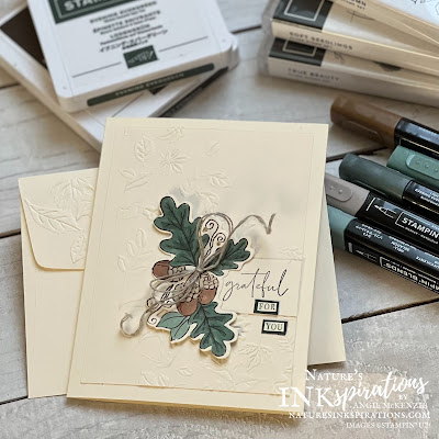 Fond of Autumn Thanksgiving card (supplies) | Nature's INKspirations by Angie McKenzie