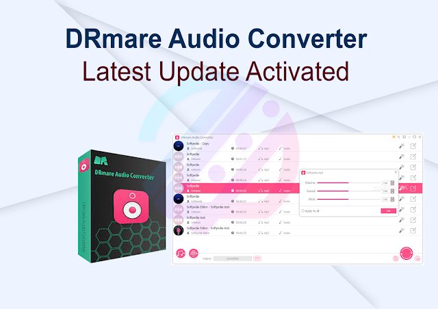 DRmare Audio Converter Latest Update Activated