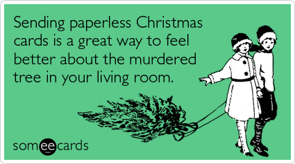 Christmas Ecards on Paperless Cards Feel Better Tree Christmas Ecards Someecards Png