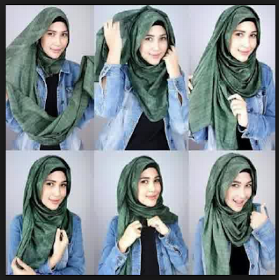 Tutorial Hijab Remaja Casual