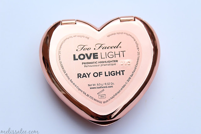 too faced, too faced highlighter, too faced love light prismatic highlighter, too faced love light prismatic highlighter review, too faced blinded by the light, too faced ray of light, too faced highlighter review