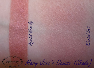 Notoriously Morbid Mary Jane's Demise Swatch