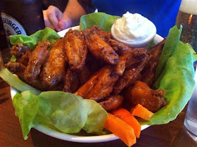 Stitch and Bear - Chicken wings in Suicidal sauce at Gourmet Burger Company Ranelagh