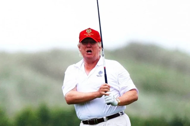 Is Donald Trump plays golf a lot, but is he good?