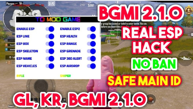 PUBG BGMI 2.1.0 KR Hack mod Apk 2.1.0