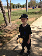 Wyatt's 1st Super TBall game, 2013