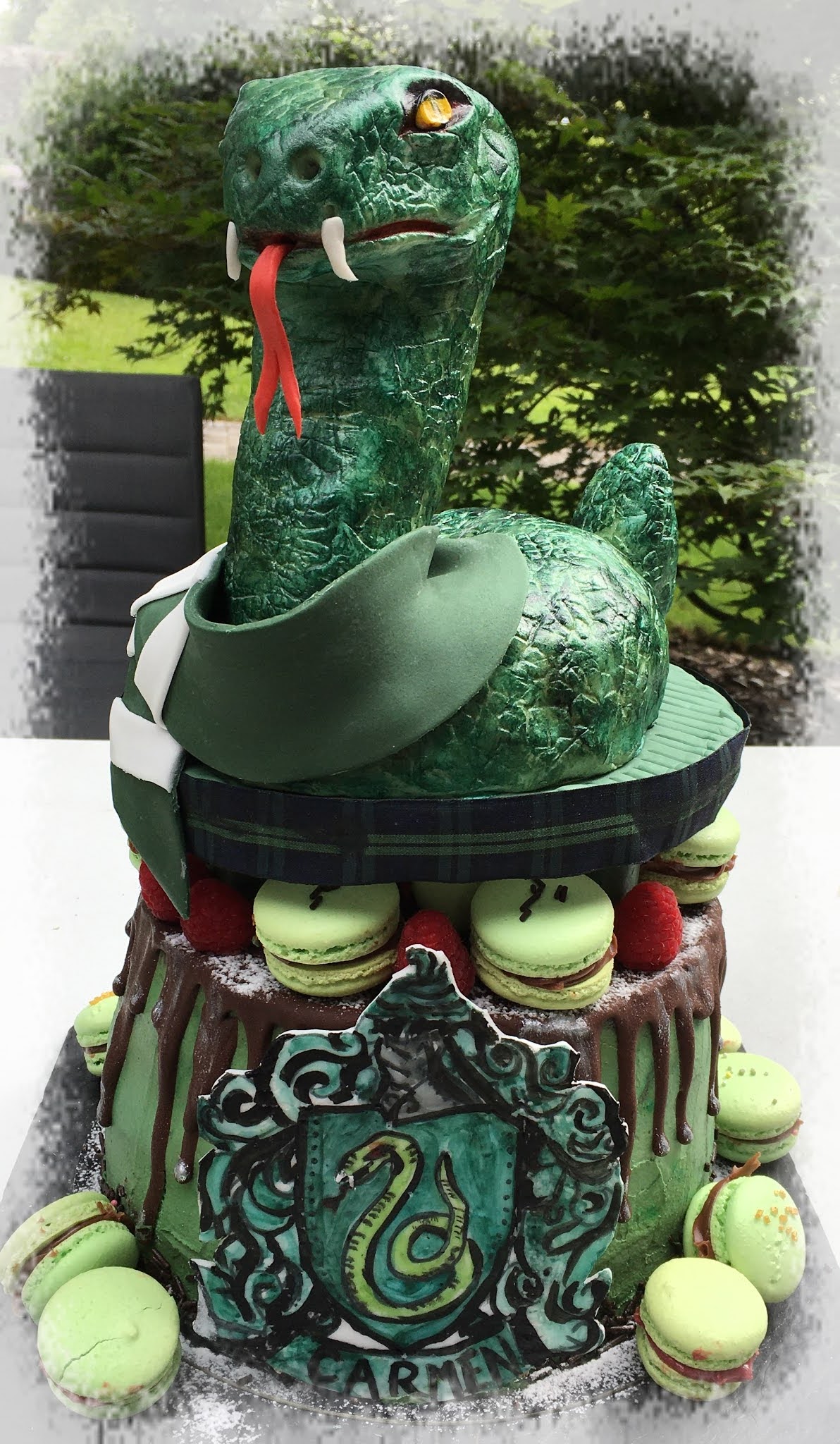 Mes Creations Patissieres Maison Serpentard