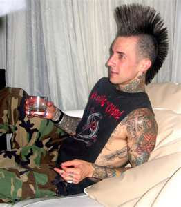 Hair & Tattoo Lifestyle: Travis Barker Mohawk Hairstyles