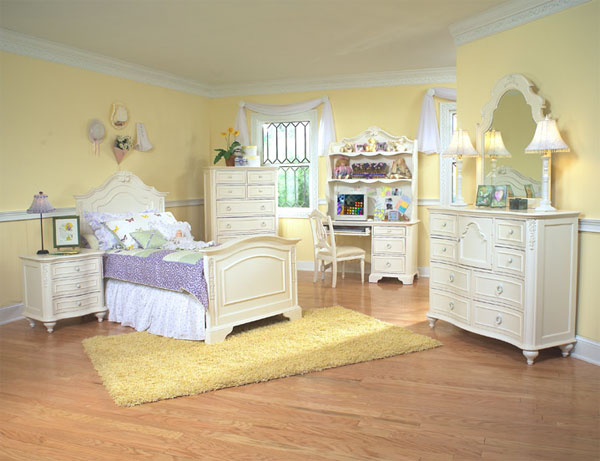 Dormitorio para niña estilo romantico y soñador