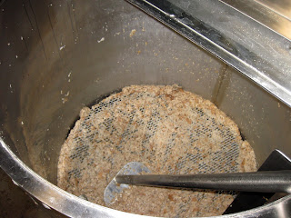 The rest of the bread and water made it into the kettle.