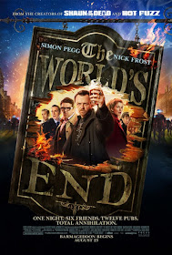 The World's End US movie poster