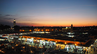 Jemaa El FNa sunset