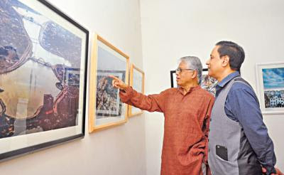 ‘শহুরে বিশৃঙ্খলা’ ঢাকার ছবির প্রদর্শনী