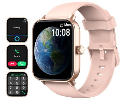 Review WMK IDW19-P Waterproof Fitness Tracker Smart Watch