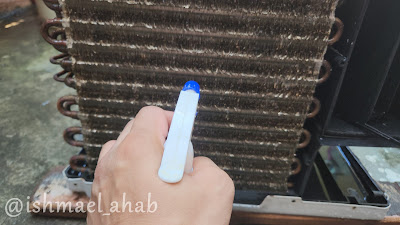 DIY Cleaning ng window-type aircon