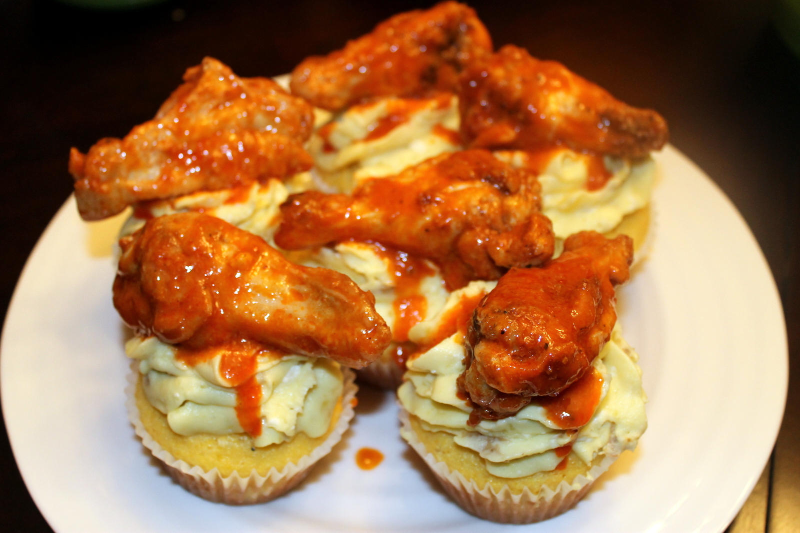 Chicken Wing Cupcake