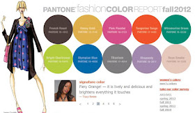 Fashion color trends for 2012