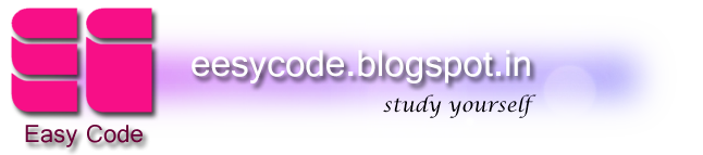 Welcome to eesycode.blogspot.in