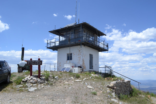 occupied lookout