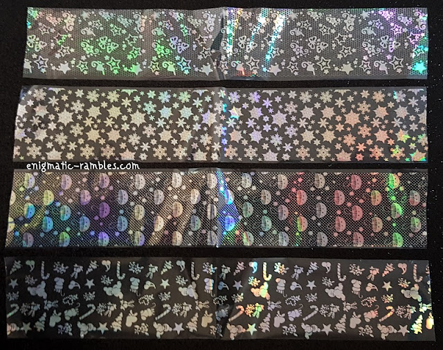 Review-Born-Pretty-Store-12-Pcs-Holographic-Nail-Foils-#41600