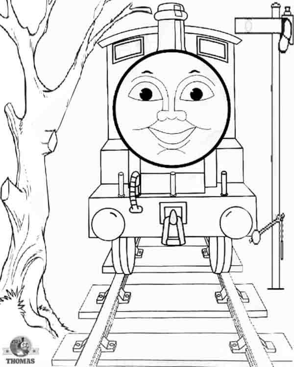 Thomas Train Coloring Pages for Kids