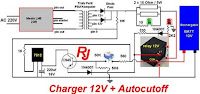 charger Aki Motor dari lampu LHE dan Trafo PSU Komputer