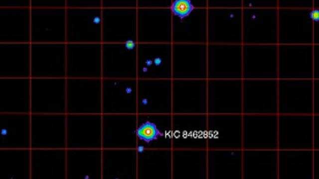 KIC 8462852 : Megastruktur Alien