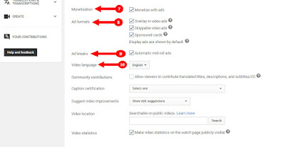 youtube videos default setting