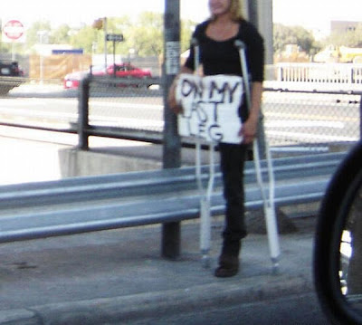 Creative Beggars Signs Seen On www.coolpicturegallery.us