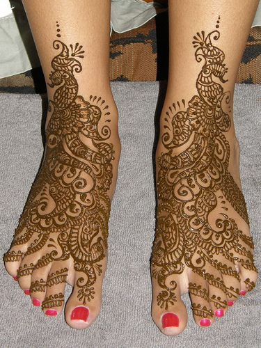 Henna Designs For Feet