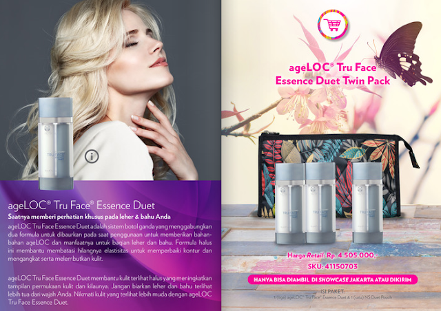 Promo Nu Skin ageLOC Tru Face Essence Duet September 2020