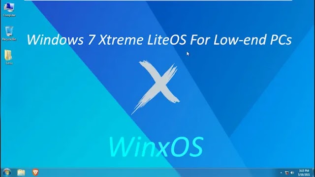 Windows 7 Xtreme LiteOS For Low-end PCs