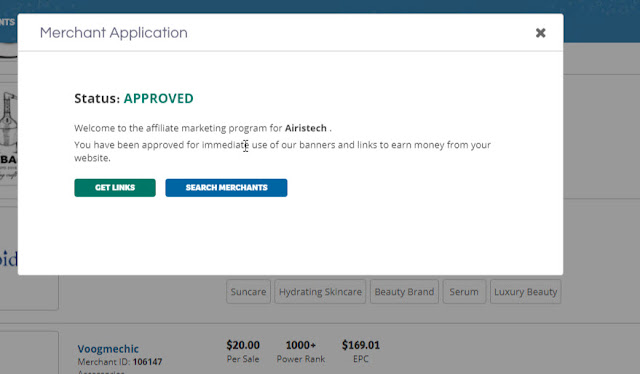 Get fast approval in ShareAsale Affiliate Programs