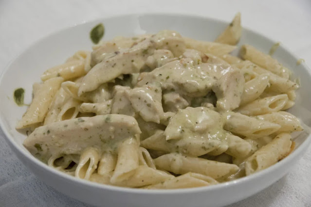 Perfect Chicken Pene Alfredo Pasta