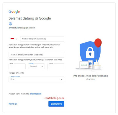 selamat datang di Google