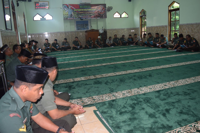 Lantunan Asmaul Husna Saat Doa Bersama Hari Juang TNI AD