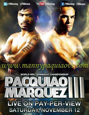 Watch Manny Pacquiao vs Juan Manuel Marquez 3 Live stream video