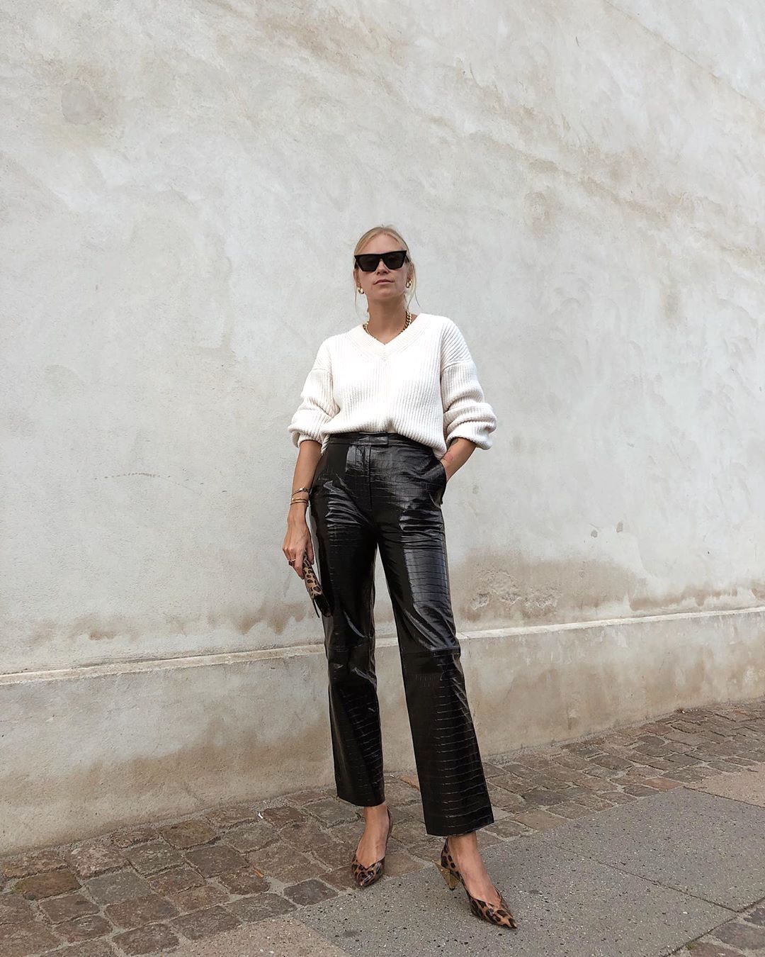 Le Fashion: A Stylish Way to Transition Patent Leather Pants Into Spring